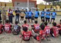 Wakil Ketua III dan Sekum KONI Barru Pantau TC Sepak Bola Putra Barru, Ketua ASKAB PSSI Saksikan Langsung