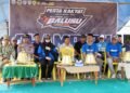 Wabup Barru Buka Pesta Panen dan Balap Motor Taksi Gabah di Balusu, Doro