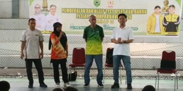 KONI Barru Gelar Pembekalan Mental Atlet dan Bleep Test Tahap II Jelang Porprov XVIII Sulsel 2026