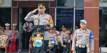 Polres Barru Gelar Apel Operasi Patuh Pallawa 2026, Sasar Delapan Prioritas Pelanggaran Lalu Lintas