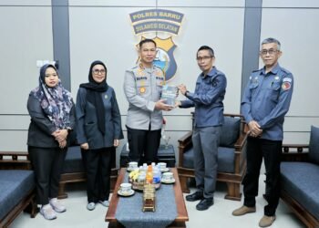 Kapolres Barru Terima Audiensi Ketua Bawaslu, Perkuat Koordinasi Jaga Stabilitas Keamanan
