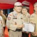 Hadiri Apel Santiaji Tagana Sulsel, Wabup Barru Wakili Bupati Terima Penghargaan dari Mensos RI