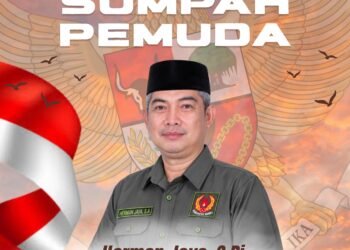 Ketua KONI Barru Herman Jaya Ajak Pemuda Perkuat Persatuan di Hari Sumpah Pemuda 2026