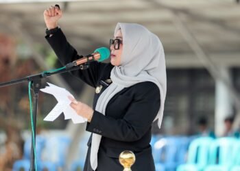 Bupati Barru Andi Ina Kartika Sari Pimpin Upacara Hari Sumpah Pemuda ke-98 Tahun 2026