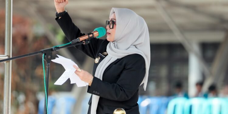 Bupati Barru Andi Ina Kartika Sari Pimpin Upacara Hari Sumpah Pemuda ke-98 Tahun 2026