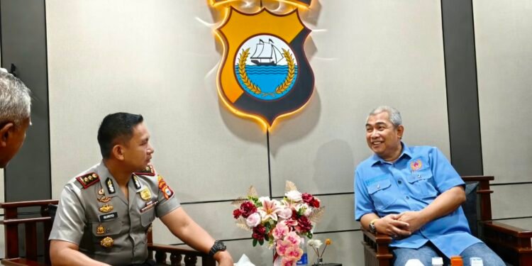 Ketua KONI Barru Temui Kapolres, Bahas Sinergitas, Pembinaan Olahraga hingga Perizinan Atlet Polri