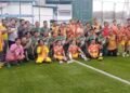Pererat Silaturahmi, PWI Barru dan Kapolres Barru Jajal Lapangan Mini Soccer di Titik Kumpul Parepare
