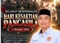 Ketua KONI Barru Herman Jaya: Mari Amalkan Nilai-Nilai Pancasila dalam Kehidupan