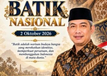 Hari Batik Nasional 2026, Ketua KONI Barru Herman Jaya: Batik Perekat Identitas dan Persatuan Bangsa