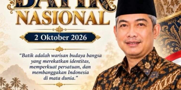 Hari Batik Nasional 2026, Ketua KONI Barru Herman Jaya: Batik Perekat Identitas dan Persatuan Bangsa